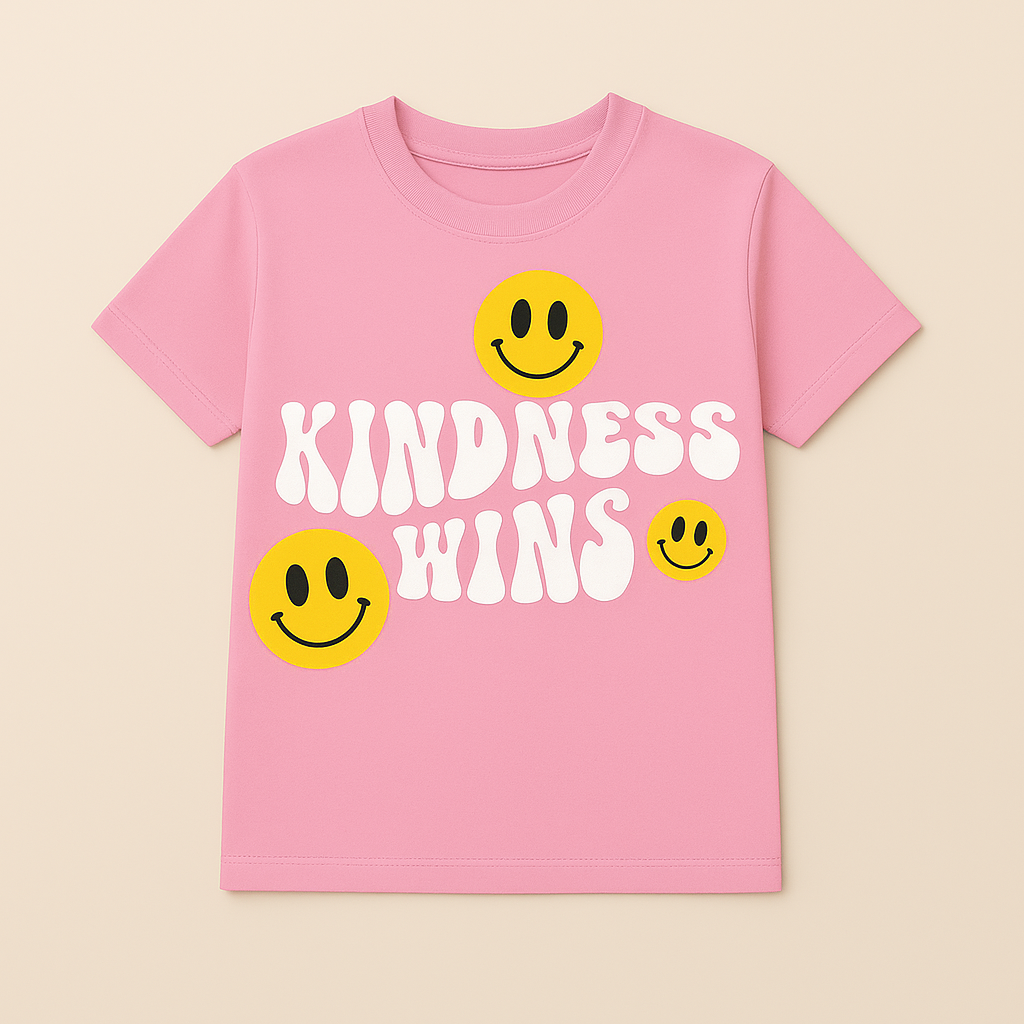 PINK SHIRT - kindness wins