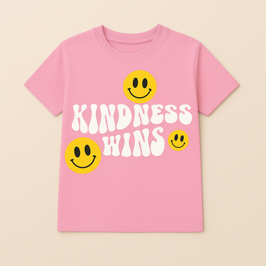 PINK SHIRT - kindness wins